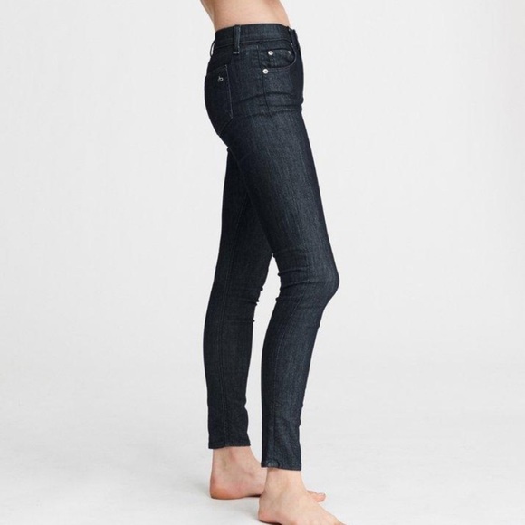 Rag & Bone Mid Rise Skinny Japanese Denim 26 - Picture 1 of 8